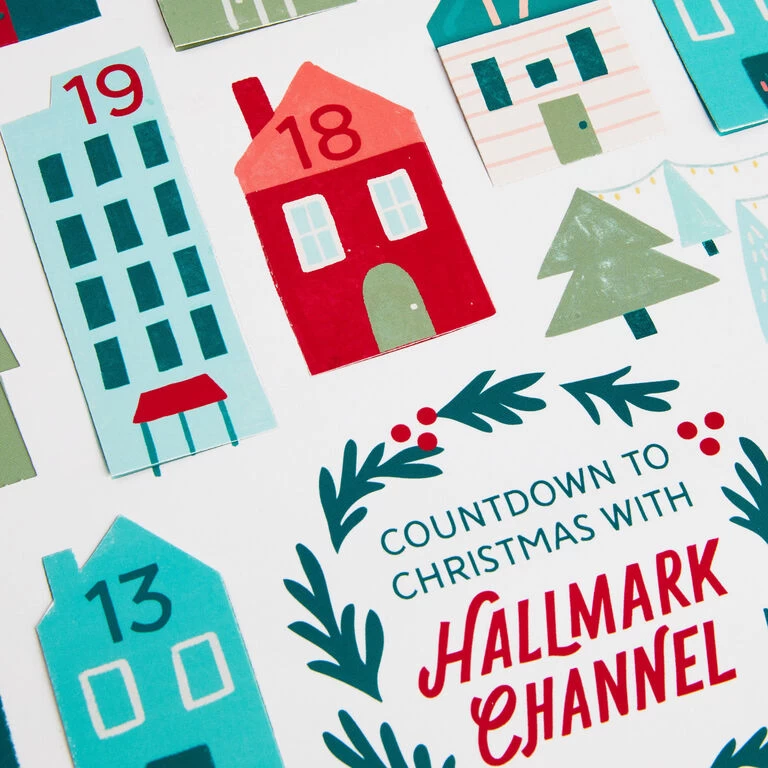Hallmark Channel Countdown to Christmas Activity Calendar Hallmark Channel Countdown To Christmas Activity Calendar -Hallmark Store Hallmark Channel Countdown to Christmas Activity Calendar 1XKT3503 02