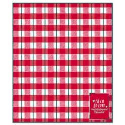 Hallmark Channel Fa-La-La-Love Plaid Blanket, 50x60 -Hallmark Store Hallmark Channel FaLaLaLove Plaid Blanket 1XKT3520 04