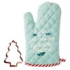 Hallmark Channel Bake And Watch Oven Mitt And Cookie Cutter, Set Of 2 -Hallmark Store Hallmark Channel Holiday Oven Mitt and Cookie Cutter 1XKT3513 01