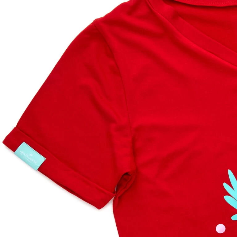 Hallmark Channel Only Awake Oversized Women's Red Sleep Shirt, Small/Medium Hallmark Channel Only Awake Oversized Women's Red Sleep Shirt, Small/Medium -Hallmark Store Hallmark Channel Only Awake Sleep Shirt 1XKT3531 03