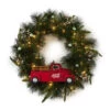 Hallmark Channel Truck Motion-Activated Wreath With Sound And Light, 14" -Hallmark Store Hallmark Channel Truck Wreath With Sound and Light 1XKT3406 01