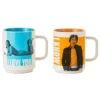 Hallmark Star Wars™ Han Solo™ And Princess Leia™ Bespin™ I Love You I Know Stacking Mugs, Set Of 2 -Hallmark Store Han Solo and Princess Leia Blue and Orange Mugs 1SHP2148 01