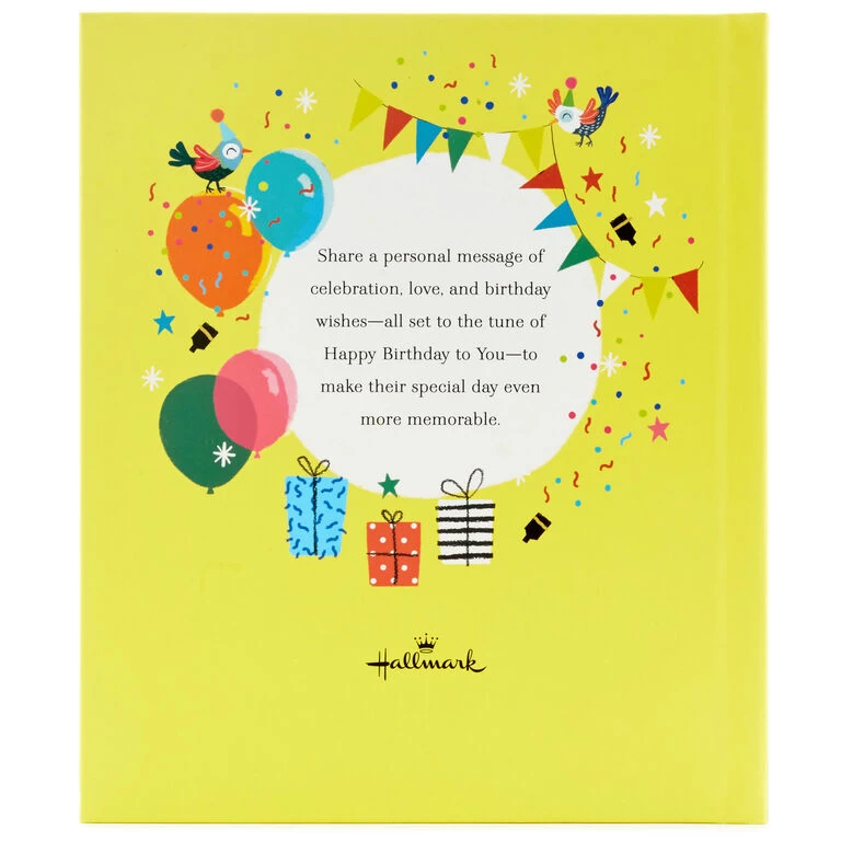 Happy Birthday to You! Recordable Storybook With Music Hallmark Happy Birthday To You! Recordable Storybook With Music -Hallmark Store Happy Birthday to You Recordable Storybook With Music 1KOB1233 02