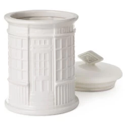 Hallmark Harry Potter™ Honeydukes™ Treat Jar -Hallmark Store Harry Potter Honeydukes White Ceramic Jar With Lid 1HPO1050 06