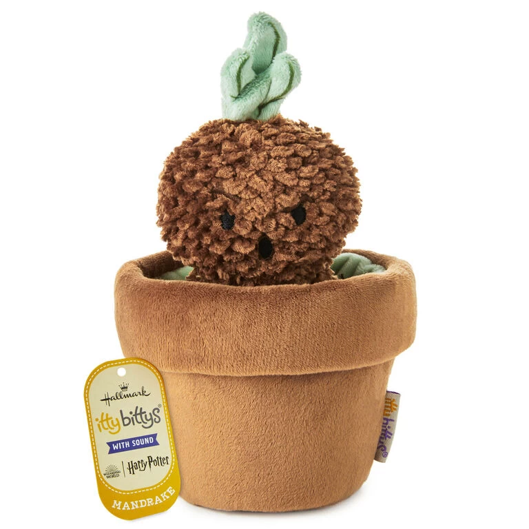itty bittys® Harry Potter™ Mandrake™ Plush With Sound Hallmark Itty Bittys® Harry Potter™ Mandrake™ Plush With Sound -Hallmark Store Harry Potter Mandrake Plush itty bittys With Sound 1KDD2136 02