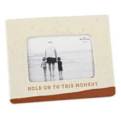 Hallmark Hold On To This Moment Ceramic Picture Frame, 4x6