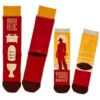 Hallmark Indiana Jones™ Adult And Child Relic And Archeologist Socks, Pack Of 2 -Hallmark Store Indiana Jones Adult and Child Sock Bundle 2Pack 1IDJ1002 01