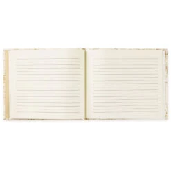 Hallmark Ivory And Gold Guest Book -Hallmark Store Ivory and Gold Guest Book 1EDY3149 04