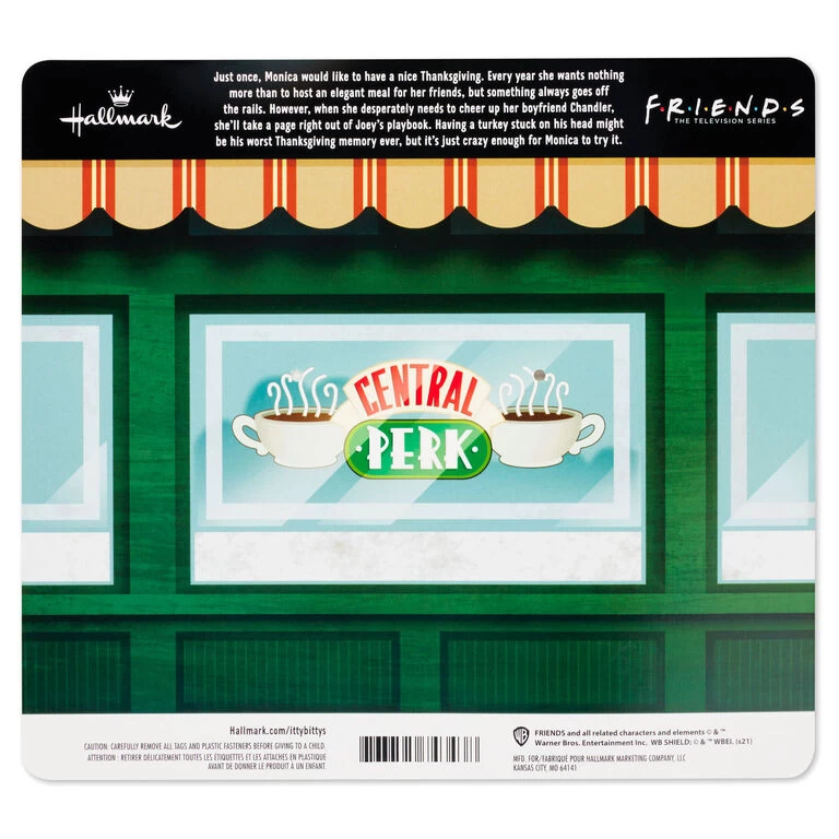 itty bittys® Friends Joey and Monica Plush, Set of 2 Hallmark Itty Bittys® Friends Joey And Monica Plush, Set Of 2 -Hallmark Store Joey and Monica Turkey Heads Plush Friends itty bittys 1KDD2071 04