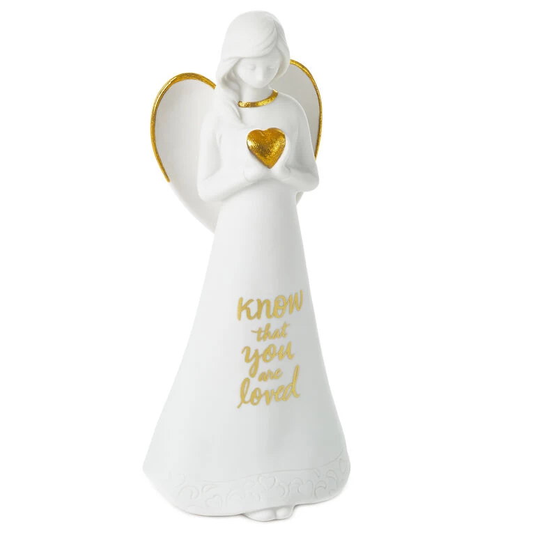 Know That You are Loved Angel Figurine, 8.25" Hallmark Know That You Are Loved Angel Figurine, 8.25" -Hallmark Store Know That You are Loved Angel Figurine 1JOA1012 01