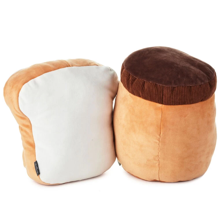 Large Better Together Peanut Butter and Jelly Magnetic Plush, 12" Hallmark Large Better Together Peanut Butter And Jelly Magnetic Plush, 12" -Hallmark Store Large Better Together Peanut Butter and Jelly Magnetic Plush 1KID1610 02