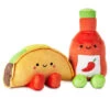 Hallmark Large Better Together Taco And Hot Sauce Magnetic Plush, 16" 1 Hallmark Large Better Together Taco And Hot Sauce Magnetic Plush, 16" -Hallmark Store Large Better Together Taco and Hot Sauce Magnetic Plush 1KID1608 01