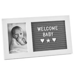 Hallmark Letter Board Announcement Picture Frame, 4x6