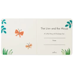 Hallmark The Lion And The Mouse Board Book And Lion Lovey Blanket Set 5 Hallmark The Lion And The Mouse Board Book And Lion Lovey Blanket Set -Hallmark Store Lion Lovey Blanket Lion Mouse Kindness Board Book Set 1BBY4783 04