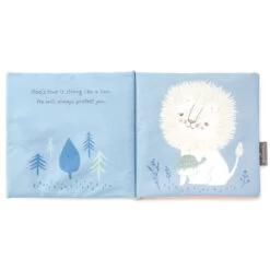 Hallmark The Lion And The Lamb: A Touch & Feel Book About God's Love Cloth Book -Hallmark Store Lion and Lamb Touch Feel Soft Plush Cloth Book 1BBY4854 03
