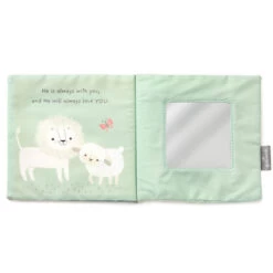 Hallmark The Lion And The Lamb: A Touch & Feel Book About God's Love Cloth Book -Hallmark Store Lion and Lamb Touch Feel Soft Plush Cloth Book 1BBY4854 05
