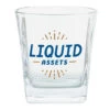Hallmark Liquid Assets Lowball Glass, 15 Oz. -Hallmark Store Liquid Assets Lowball Glass 1BRW3206 01