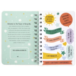 Hallmark Little World Changers™ The Power Of Being Me Prompted Journal With Stickers -Hallmark Store Little World Changers Being Me Sticker Prompt Journal 3HWJ2114 02