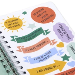 Hallmark Little World Changers™ The Power Of Being Me Prompted Journal With Stickers -Hallmark Store Little World Changers Being Me Sticker Prompt Journal 3HWJ2114 07