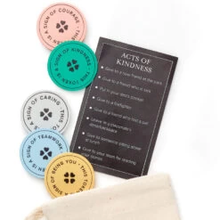 Hallmark Little World Changers™ And Kind Culture Co. The Doll Kind Light Skin Girl, 12" -Hallmark Store Little World Changers Light Skin Girl Doll With Tokens 1KID2085 05