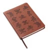 Hallmark Disney Mickey Mouse Brown Faux Leather Journal -Hallmark Store Mickey Mouse Drawings Brown Faux Leather Notebook 5HWJ6940 01