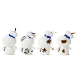 Hallmark Itty Bittys® Ghostbusters: Afterlife™ Mini Stay Puft Marshmallows Plush, Set Of 4 -Hallmark Store Mini Stay Puft Marshmallows Ghostbusters Afterlife itty bittys 1KDD1890 02