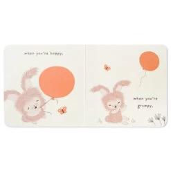 Hallmark MopTops Angora Bunny Stuffed Animal With You Are Loved Board Book -Hallmark Store MopTops Plush Bunny Stuffed Animal Board Book 1KID1531 06