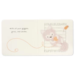 Hallmark MopTops Furry Cat Stuffed Animal With You Are So Fun Board Book -Hallmark Store MopTops Plush Cat Stuffed Animal Board Book 1KID1533 06