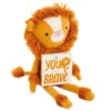 Hallmark MopTops Lion Stuffed Animal With You Are Brave Board Book -Hallmark Store MopTops Plush Lion Stuffed Animal Board Book 1KID1530 01