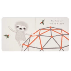 Hallmark MopTops Sloth Stuffed Animal With You Are The Best Board Book -Hallmark Store MopTops Plush Sloth Stuffed Animal and Board Book 1KID2083 06