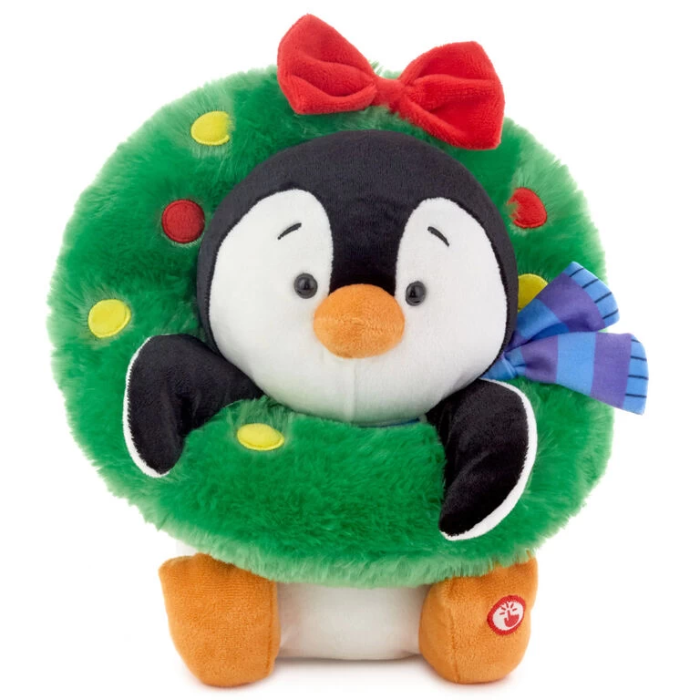 Playful Penguins All Decked Out Musical Plush Penguin With Light and Motion Hallmark Playful Penguins All Decked Out Musical Plush Penguin With Light And Motion -Hallmark Store Musical Playful Penguins Plush With Light Motion 1KCX1100 01