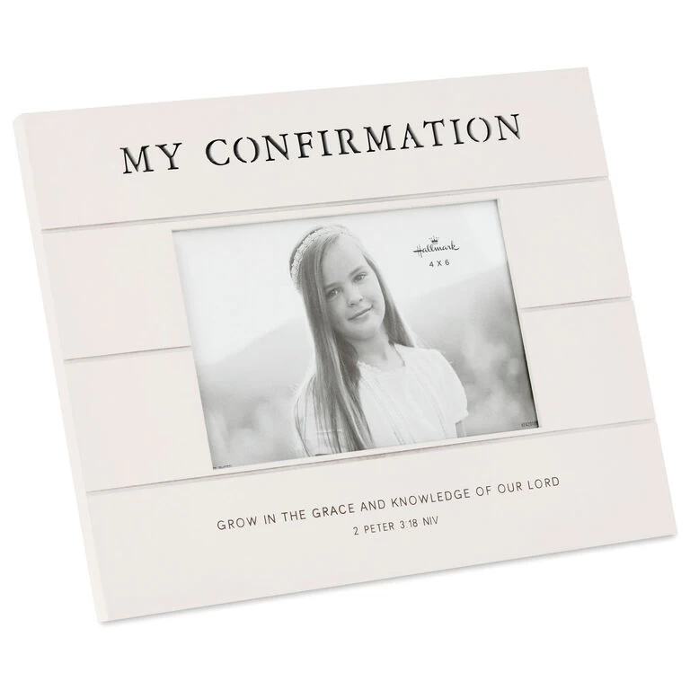 My Confirmation Picture Frame, 4x6 Hallmark My Confirmation Picture Frame, 4x6 -Hallmark Store My Confirmation Picture Frame 1KFA2018 01