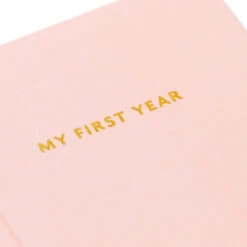 Hallmark My First Year Baby Book For Girl 6 Hallmark My First Year Baby Book For Girl -Hallmark Store My First Year Pink Baby Book for Girl 1BBA4136 05