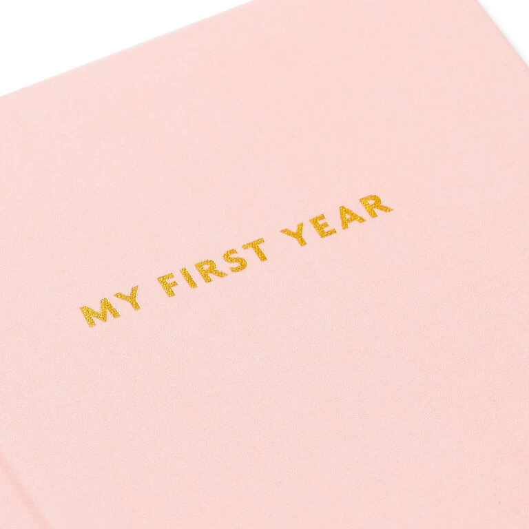 My First Year Baby Book for Girl Hallmark My First Year Baby Book For Girl -Hallmark Store My First Year Pink Baby Book for Girl 1BBA4136 05
