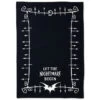 Hallmark Disney Tim Burton's The Nightmare Before Christmas Tea Towel -Hallmark Store Nightmare Before Christmas Kitchen Quote Dish Towel 1HGN1514 01