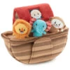 Hallmark Noah's Ark And Animals Plush Playset, 7 Pieces -Hallmark Store Noahs Ark and Animals Plush Toy 1KFA2015 01