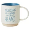 Hallmark Nursing Is A Work Of Heart Mug, 16 Oz. -Hallmark Store Nursing Is a Work of Heart Ceramic Mug 1MUG3556 01