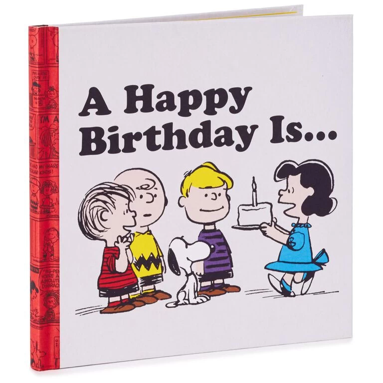 Peanuts® A Happy Birthday Is… Book Hallmark Peanuts® A Happy Birthday Is… Book -Hallmark Store Peanuts A Happy Birthday Is Book root 1BOK1049 BOK1049 1470 1.jpg Source Image