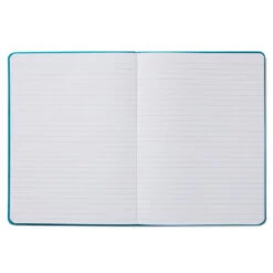 Hallmark Peanuts® Snoopy And Woodstock Faux Leather Notebook -Hallmark Store Peanuts Snoopy and Woodstock Etched Blue Notebook 1HWJ7053 04