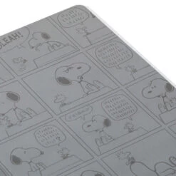 Hallmark Peanuts® Snoopy And Woodstock Faux Leather Notebook -Hallmark Store Peanuts Snoopy and Woodstock Etched Blue Notebook 1HWJ7053 06