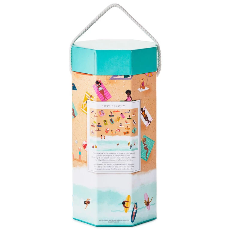 Just Beachy 1,000-Piece Jigsaw Puzzle Hallmark Just Beachy 1,000-Piece Jigsaw Puzzle -Hallmark Store People on Beach 1000 Piece Jigsaw Puzzle 1PUZ1427 03