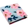 Hallmark Pink Peonies On Gray Address Book