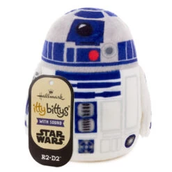 Hallmark Itty Bittys® Star Wars™ R2-D2™ Plush With Sound -Hallmark Store R2D2 Plush Star Wars itty bittys With Sound 1KDD2187 02