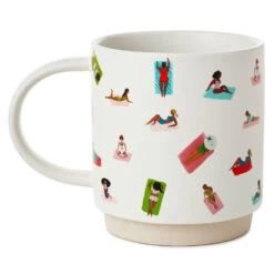 Hallmark Relax Like You Mean It Mug, 16 Oz. 3 Hallmark Relax Like You Mean It Mug, 16 Oz. -Hallmark Store Relax Like You Mean It Ceramic Mug 1MUG3573 02