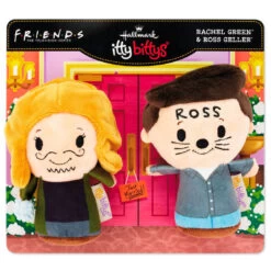 Hallmark Itty Bittys® Friends Ross And Rachel Plush, Set Of 2 -Hallmark Store Ross and Rachel Plush Friends itty bittys 1KDD2070 03