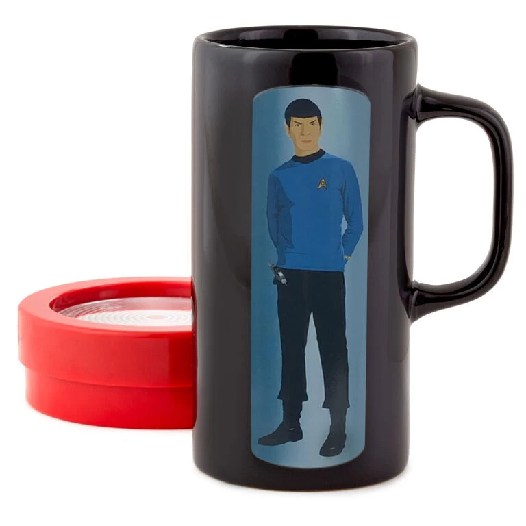 Star Trek™ Spock Transporter Color-Changing Mug With Sound, 13 oz. Hallmark Star Trek™ Spock Transporter Color-Changing Mug With Sound, 13 Oz. -Hallmark Store Star Trek Spock Transporter ColorChanging Mug 1SRT1007 03