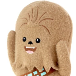 Hallmark Star Wars™ Chewbacca™ Plush Weighted Bookend 4 Hallmark Star Wars™ Chewbacca™ Plush Weighted Bookend -Hallmark Store Star Wars Chewbacca Plush Weighted Bookend 1BBY4834 03
