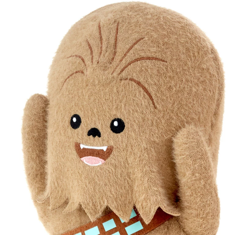 Star Wars™ Chewbacca™ Plush Weighted Bookend Hallmark Star Wars™ Chewbacca™ Plush Weighted Bookend -Hallmark Store Star Wars Chewbacca Plush Weighted Bookend 1BBY4834 03