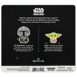 Hallmark Itty Bittys® Star Wars™ The Mandalorian™ And Grogu™ Plush, Set Of 2 -Hallmark Store Star Wars Mandalorian and Grogu Plush itty bittys 2Pack 1KDD2106 04