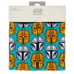 Hallmark Star Wars: The Mandalorian™ Helmet Novelty Crew Socks 5 Hallmark Star Wars: The Mandalorian™ Helmet Novelty Crew Socks -Hallmark Store Star Wars The Mandalorian Helmet Novelty Crew Socks 1SHP2161 04